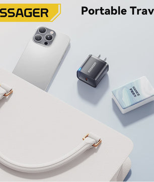 Essager Mini 30W Snellader Type C PD QC3.0 voor iPhone, Samsung, iPad