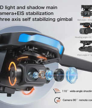 S-X1 MAX Professionele Drone met 4K Camera, 3-Assige Gimbal en GPS