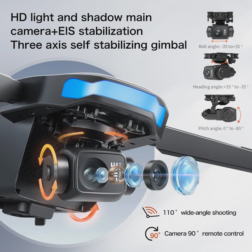 S-X1 MAX Professionele Drone met 4K Camera, 3-Assige Gimbal en GPS