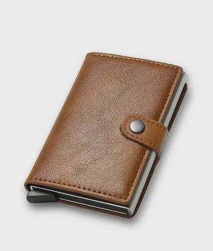 Luxe RFID Card Holder Portemonnee Heren - Slim & Veilig PU Leer