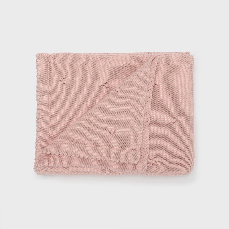 Zachte Katoenen Baby Deken - Gebreid, Ademend & Multifunctioneel - 90x70cm