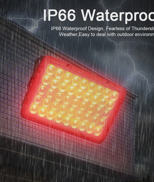 RGB LED Buitenlamp Floodlight 50W/100W/200W - Waterdicht IP66 - Tuin & Straatverlichting