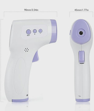 Contactloze Infrarood Koortsthermometer - Snel & Digitaal voor Baby's en Volwassenen