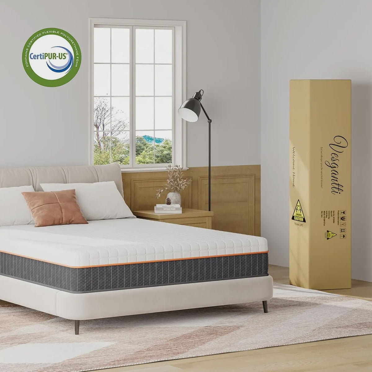 Comfortabele Traagschuim Matras - Ademend & Drukverlagend voor Optimale Nachtrust