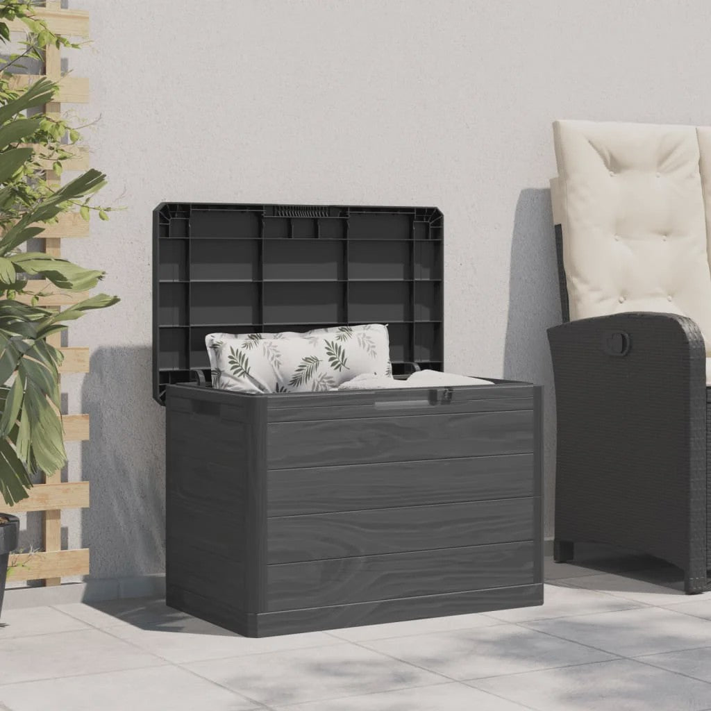 Opbergbox Tuinkussens Antraciet 77.5x44.5x53 cm