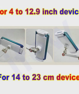 Verstelbare Metalen Standaard voor Tablet & Monitor (4-12.9 inch)