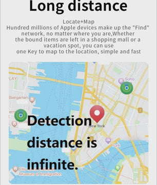 JSPTEC Mini Tracker: Waterdichte Bluetooth GPS Zoeker voor Sleutels, Huisdieren & Kinderen - Werkt met Apple Find My