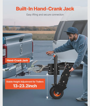 Veelzijdige Boot & Trailer Dolly 500lbs - Verstelbaar 13-23.2 inch - Handmatig of Elektrisch