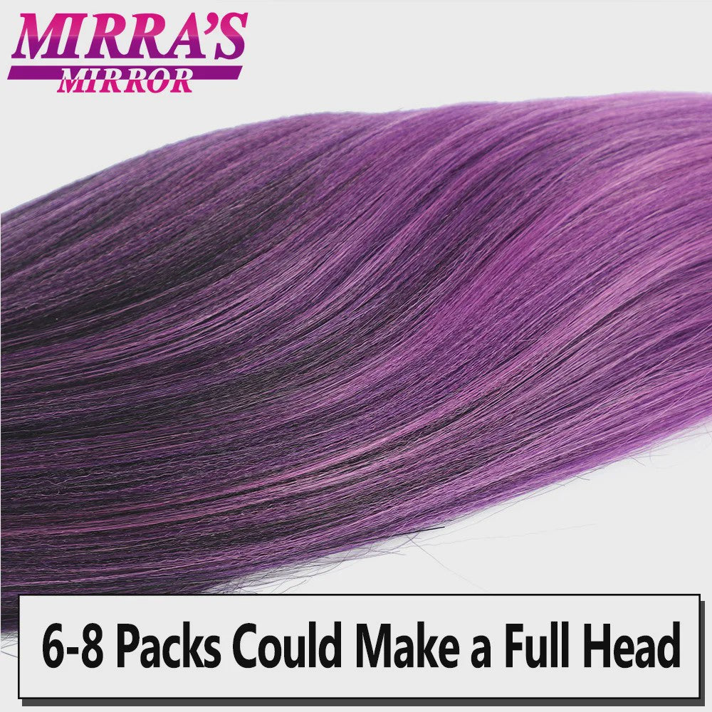 Pre-stretched Braiding Hair 26 Inch - Synthetische Haarverlengingen voor Crochet Braids in Kleuren