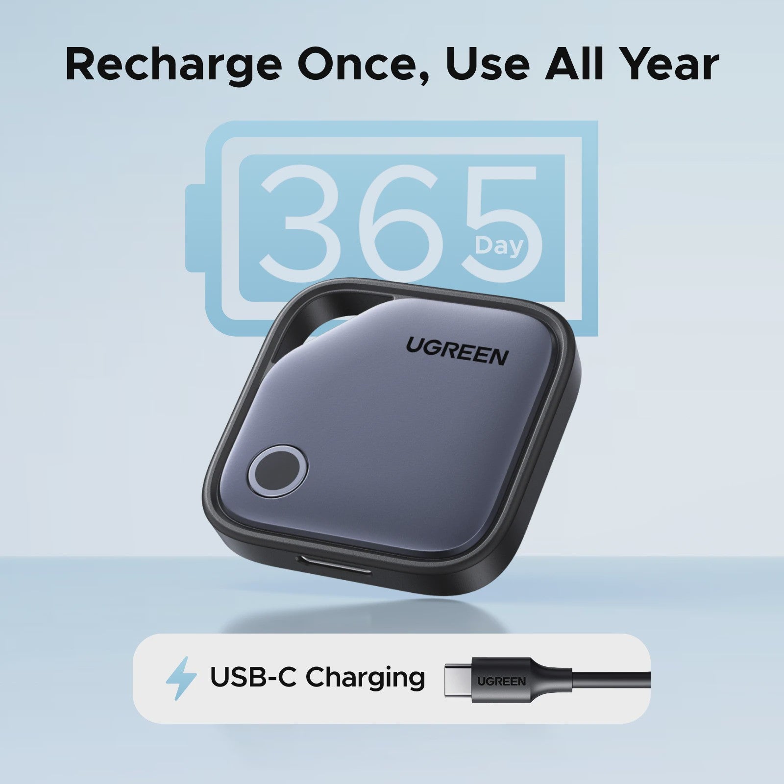 UGREEN Smart Finder Tracker Card: Vind Alles met iOS & Android