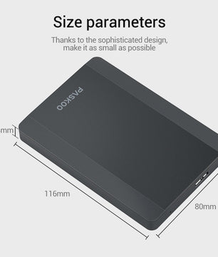 Externe Harde Schijf USB 3.0 (250GB-1TB) - Plug & Play Opslag