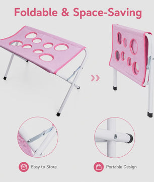 Opvouwbare Honden & Katten Grooming Hammock Stand - Sneldrogend Mesh voor Baden & Nagels Knippen