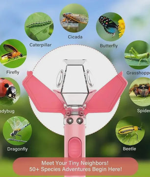 Insectenvanger met Vergrootglas 6X - Veilig Verkennen en Leren in de Natuur