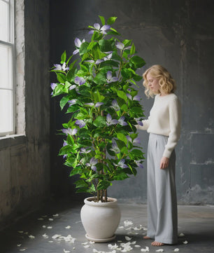 Grote Kunstboom Ficus Magnolia Banyan Nandina - 82-144cm