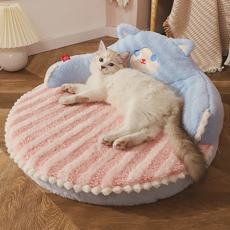 Luxe Kattenmand & Hondenkussen - Zacht, Duurzaam & Afneembaar