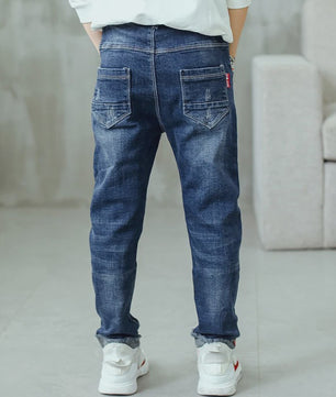 Stoere Slim Fit Jeans voor Jongens | Lente & Herfst | Casual & Trendy | Kindercadeau