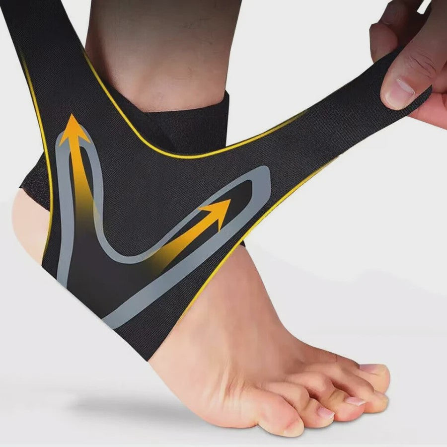 Comfortabele Enkelbrace met Compressie - Ademend & Ondersteunend voor Sport