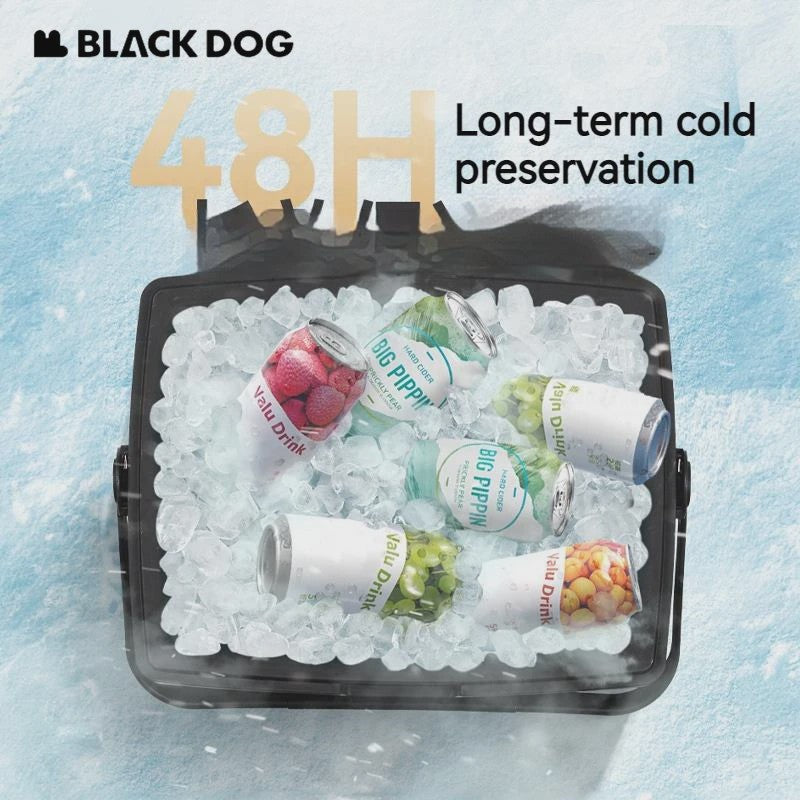 Naturehike BLACKDOG Outdoor Koelbox 13L & 25L - Grote Capaciteit voor Camping & Picknick