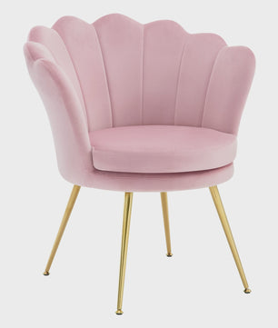 Luxe Velours Fauteuil met Metalen Poten - Comfortabele Relaxstoel voor de Woonkamer