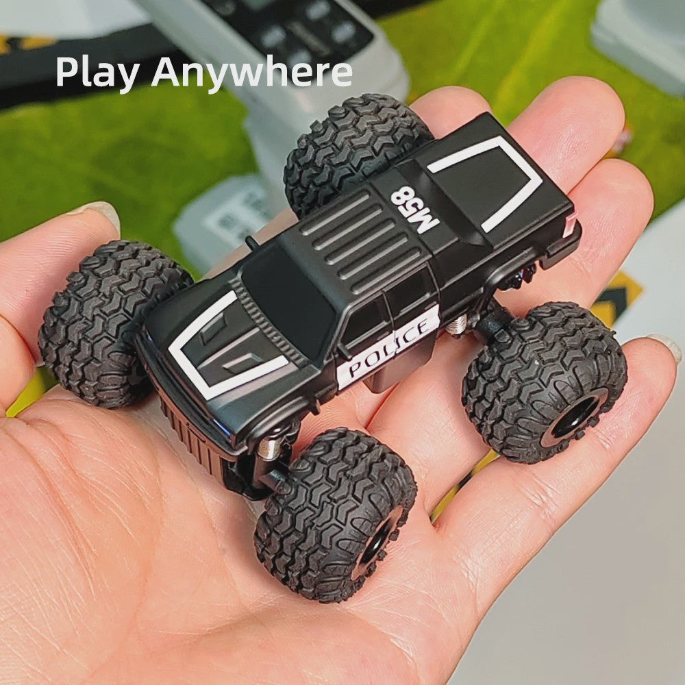 LDARC M58 1/58 RC Truck RTR - Miniatuur Off-Road Monster Truck met Afstandsbediening