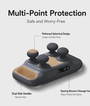 Mijia Multi-Head Fascia Gun 3: Krachtige Massage met 3 Koppen, Hands-Free & Lange Batterijduur