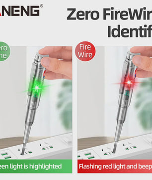 ANENG B14 Spanningsmeter Testpen Schroevendraaier 24-250V met Geluid & Licht Alarm