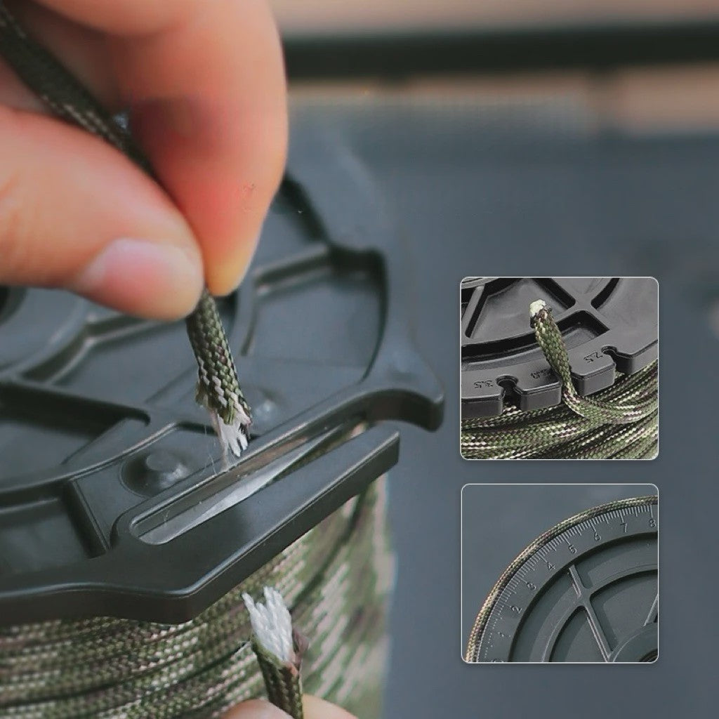 Sterk 650lb Paracord Touw (100m) - 9 Kernen, Militair Tactisch, Outdoor & Survival