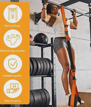 Verstelbare Pull-Up Assist Band voor Krachttraining & Fitness