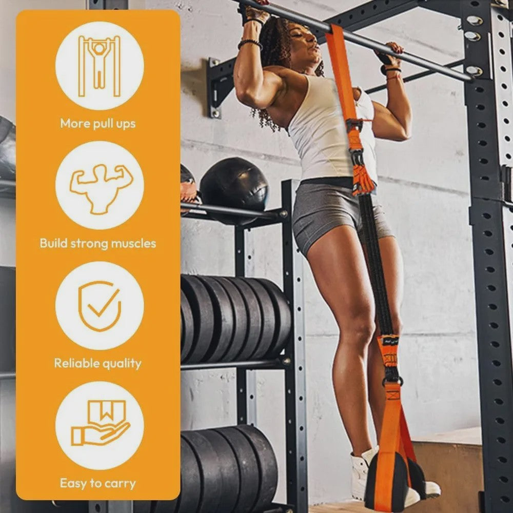 Verstelbare Pull-Up Assist Band voor Krachttraining & Fitness
