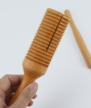 Handgemaakt Houten Kikker Percussie Instrument - Orff Instrument voor Muziek en Ontspanning