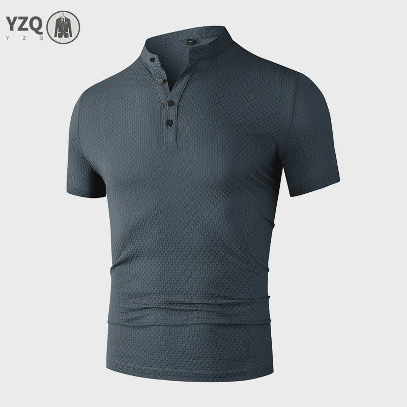 Heren Poloshirt Korte Mouw - Ademend & Comfortabel Zomer T-shirt
