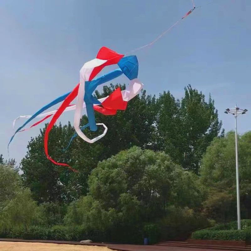 Grote 6 Meter 3D Regenboog Vlieger - Krachtige Outdoor Speelgoed Vlieger voor Plezier