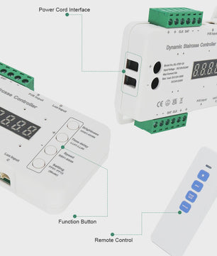 Slimme LED Trappenverlichting Kit met PIR Bewegingssensor - COB LED Strips voor 16/20 treden