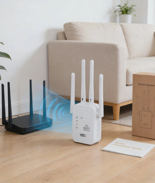 300Mbps WiFi Repeater - Versterk je Draadloze Netwerk voor Langere Afstand