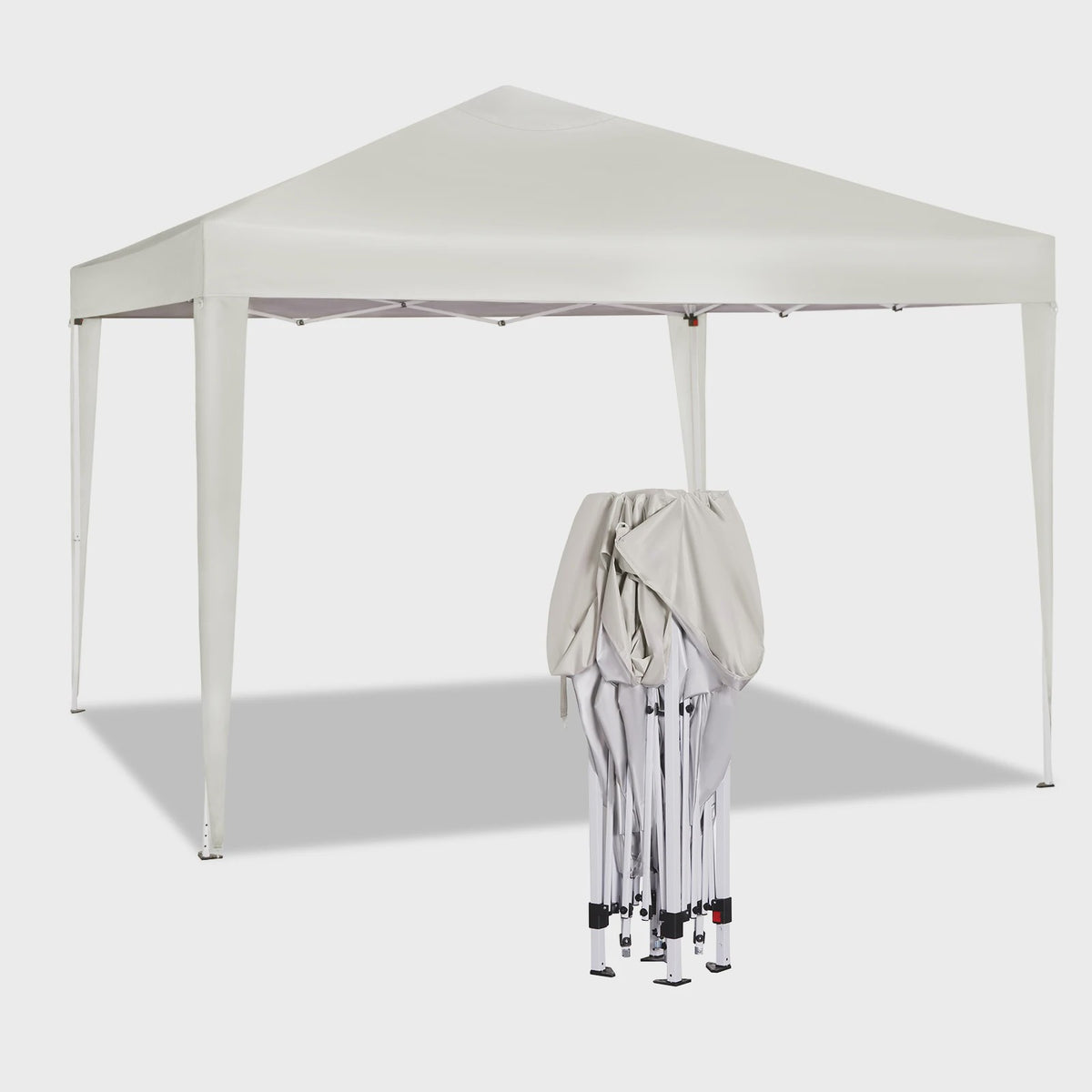 WOLTU Pop-Up Pagodetent 3x3m - Waterdicht & UV-beschermend - Partytent, Tuinpaviljoen, Feesttent