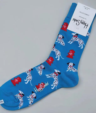 Happy Socks Heren Mid-tube Sokken - Pure Katoen, Klassiek Comfort - Maat 41-46