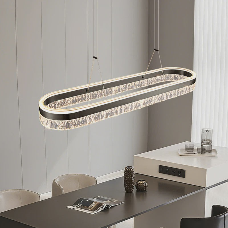 Nordic Kristallen Plafondlamp - Stijlvolle Chandelier voor Woonkamer, Restaurant of Villa