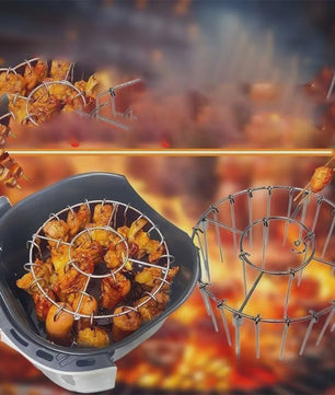 Verticale Grill Racks van Roestvrij Staal - 12/24/49 Spiesjes Houder