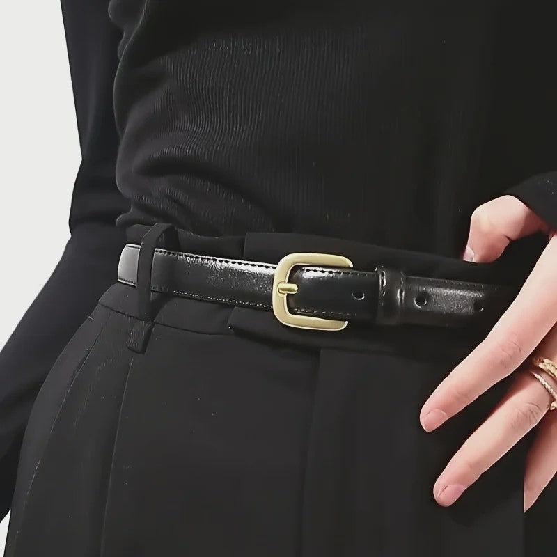 2-Pack Casual Dames Riemen met Naaldbuckle - Stijlvol & Hoogwaardig voor Dagelijks Gebruik