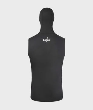3mm Neopreen Duikvest met Capuchon - Mouwloos, Warm en Sneldrogend voor Duiken, Surfen & Snorkelen