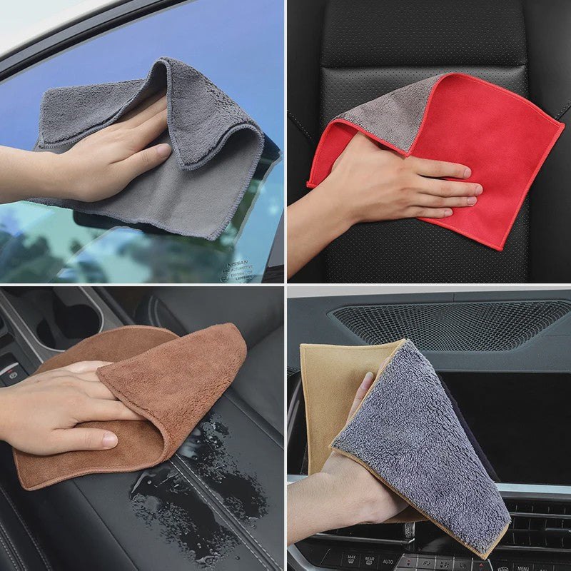 Set van 2 Harley Davidson Microvezel Doeken - Soft Drying Cloth voor Auto & Motor