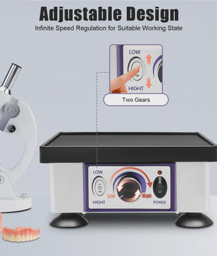 120W Laboratorium Vibrator met Variabele Snelheid voor Gipsmodellen