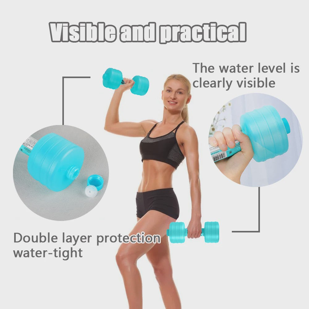 Verstelbare Water Dumbbells - Draagbare Fitness Gewichten voor Krachttraining