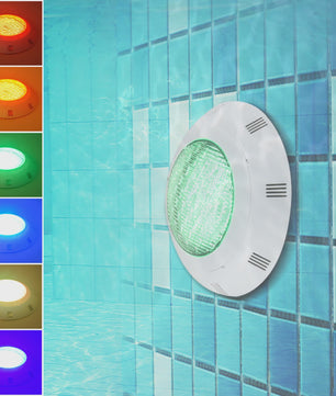 45W RGB LED Zwembadverlichting IP68 Waterdicht met Afstandsbediening - 7 Kleuren