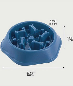 Honden voerbak slowfeeder anti-verstikking | Gezonde voeding