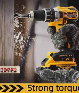 DeWalt DCD796 Accu Klopboormachine & Schroefmachine - Krachtige Brushless Motor, 18V