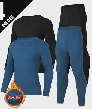 Heren Thermisch Ondergoed Set - Comfortabel & Warm voor Herfst/Winter