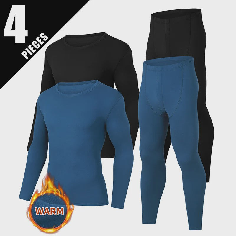 Heren Thermisch Ondergoed Set - Comfortabel & Warm voor Herfst/Winter