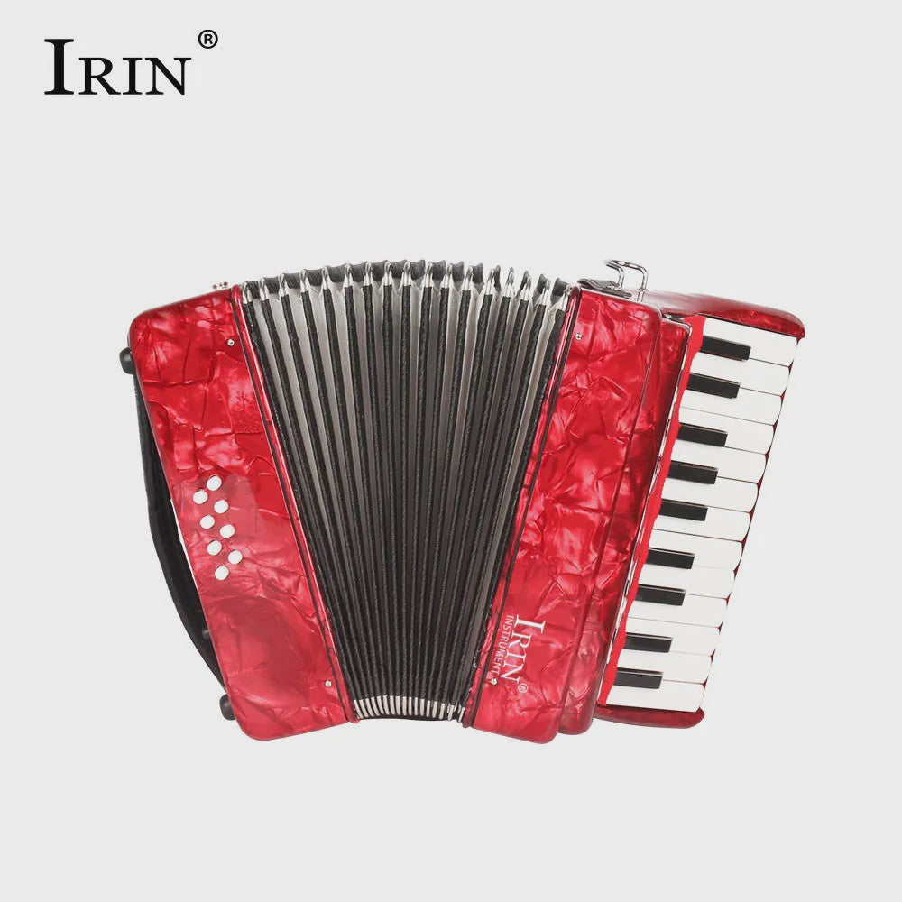 IRIN AR-80 Accordeon - 22 Toetsen, 8 Bassen - Professioneel Instrument