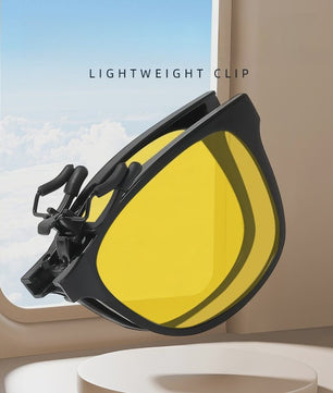Clip-on Bril: Blauw Licht Filter & Nachtzicht voor PC, Gaming & Autorijden
